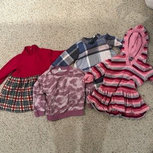 Super cute girls winter dress bundle 18month-2T